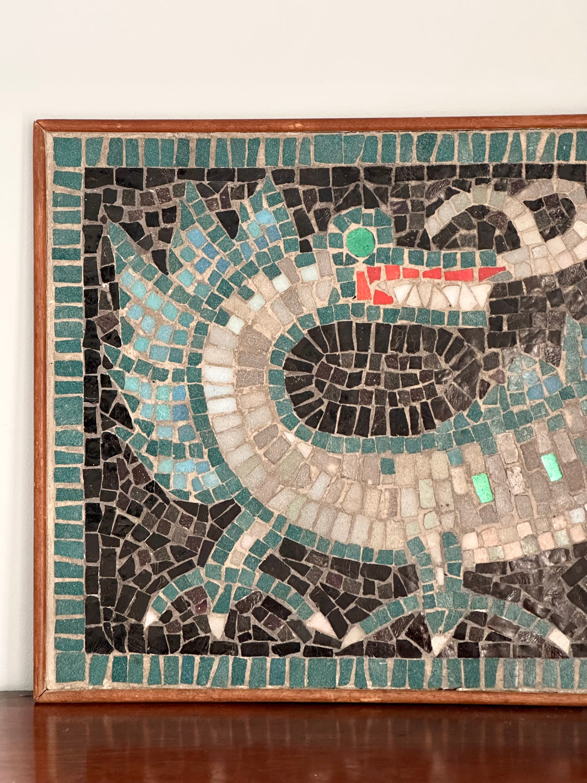 Dragon mosaic