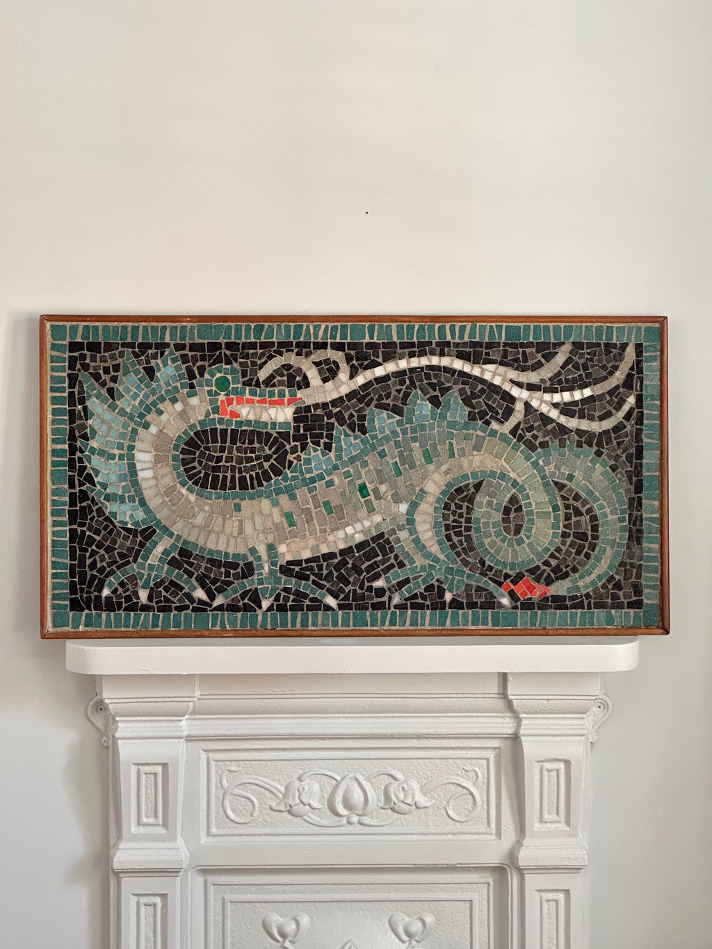 Dragon mosaic