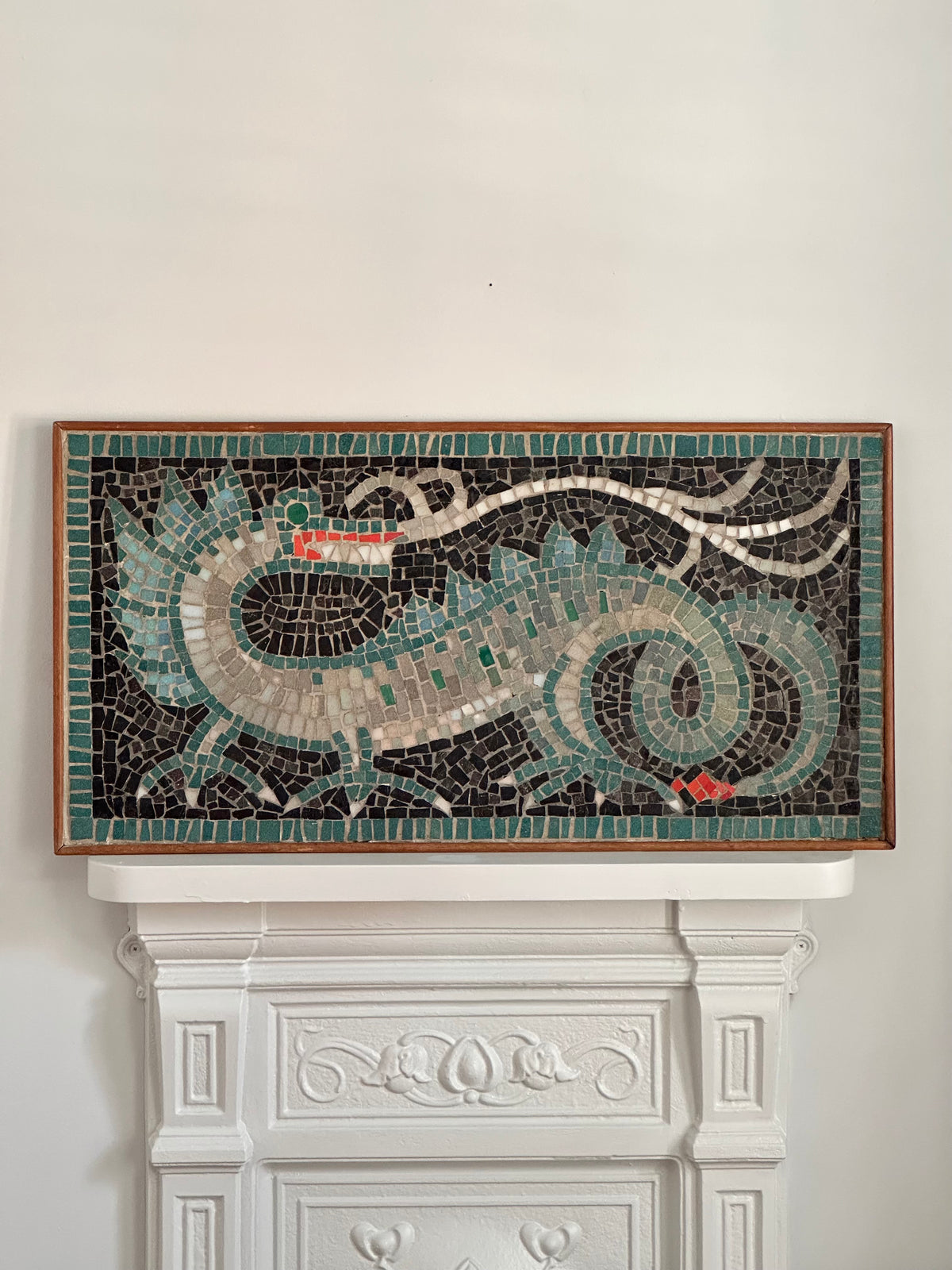 Dragon mosaic