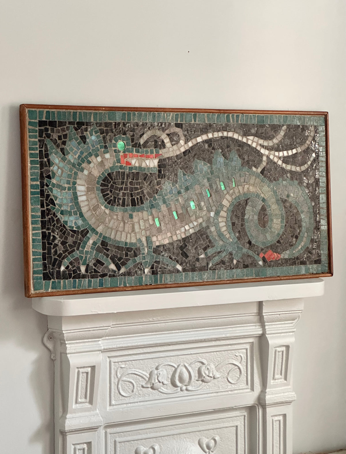 Dragon mosaic