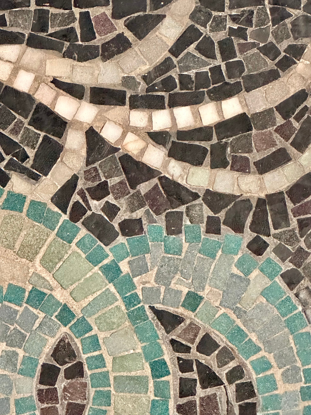 Dragon mosaic
