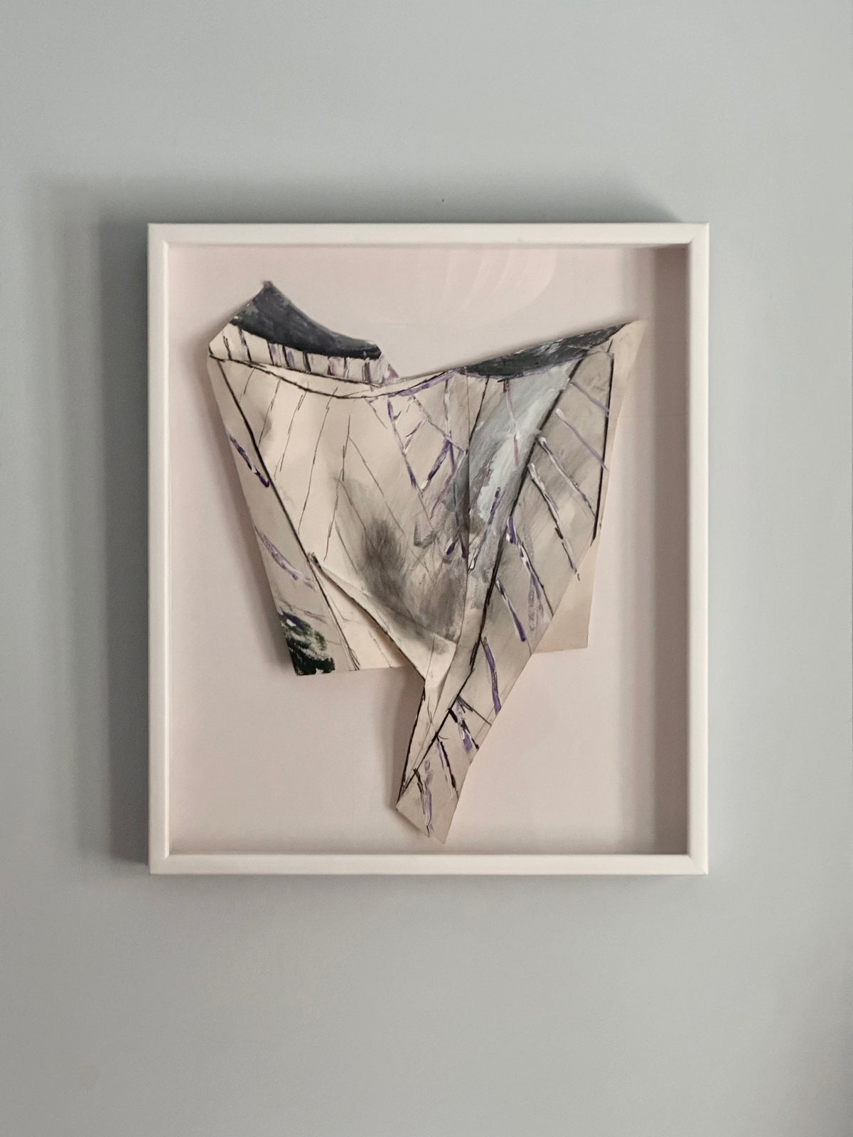 Folded Abstract Composition