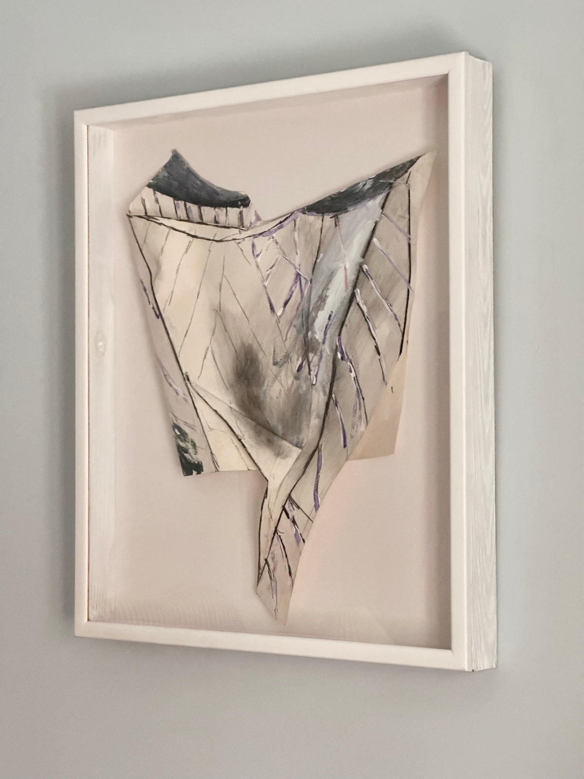 Folded Abstract Composition