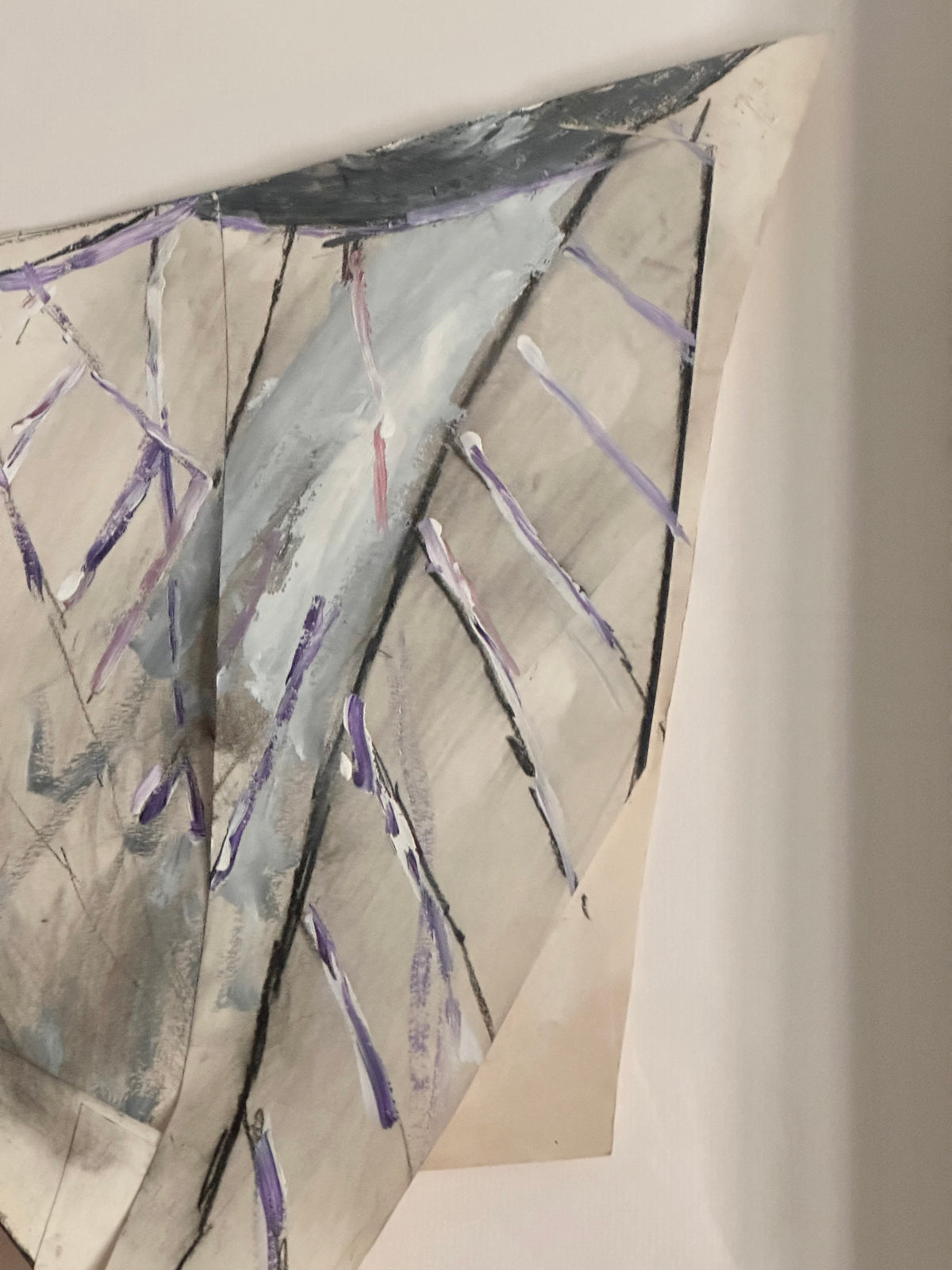 Folded Abstract Composition