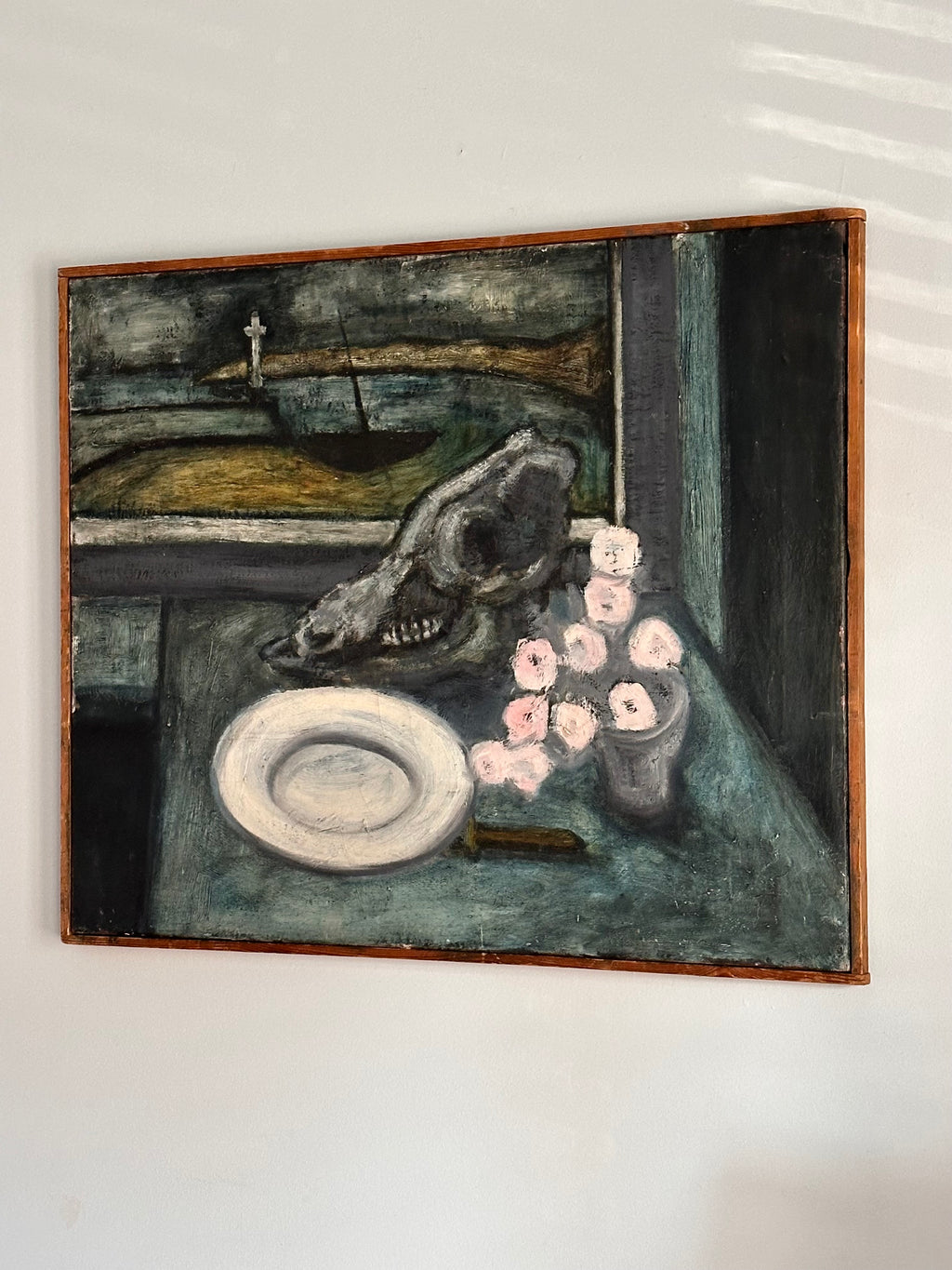 Sheep Skull Still Life