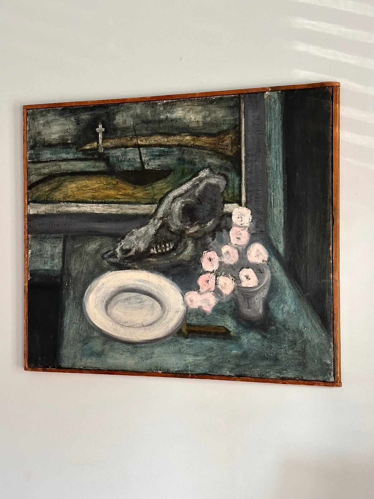 Sheep Skull Still Life