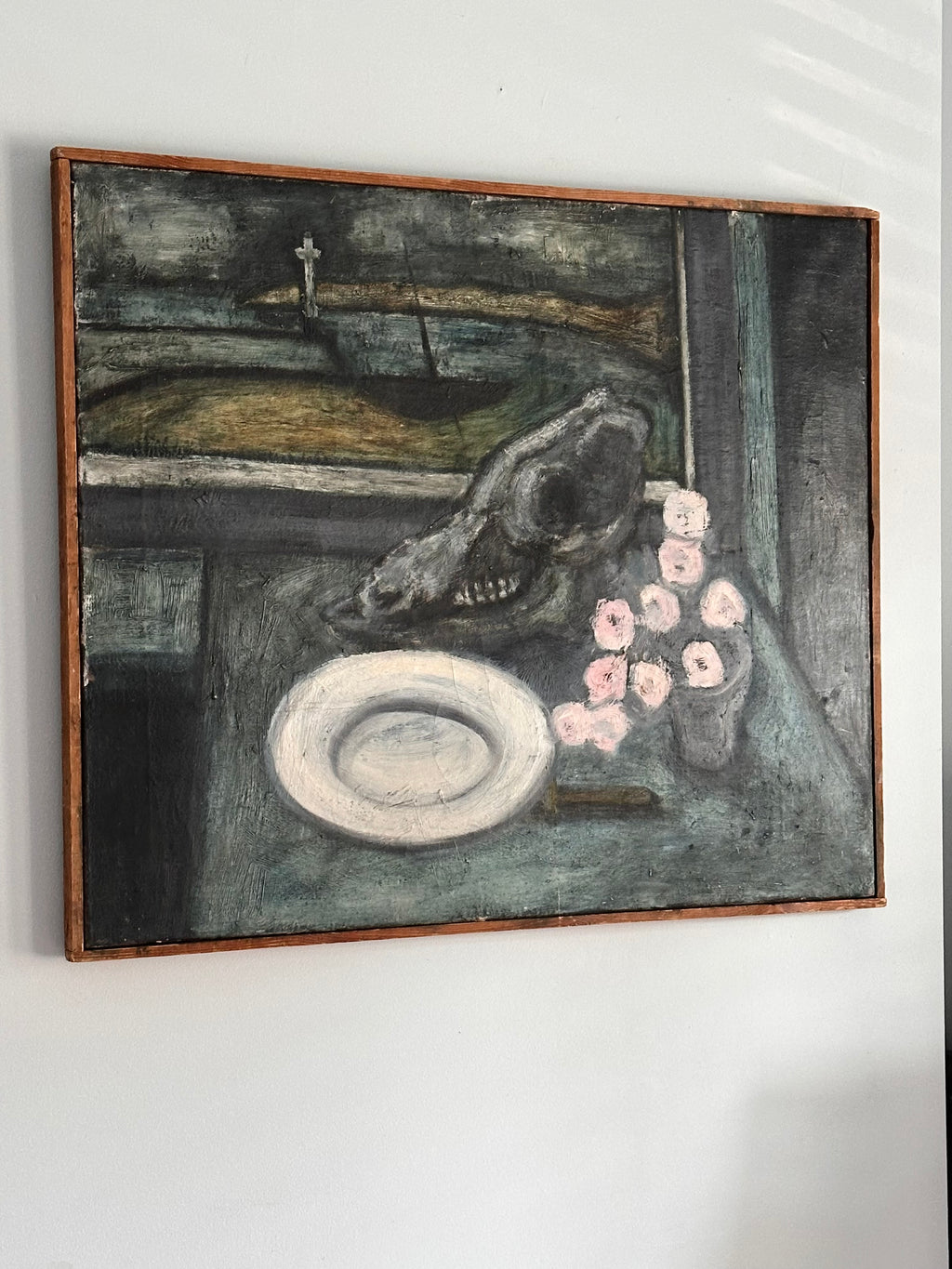Sheep Skull Still Life
